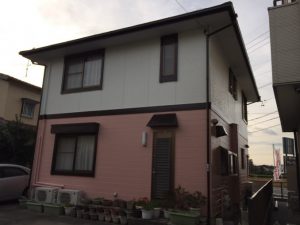 浜松市中区・S様　外壁塗装　屋根塗装工事　参考費用120万円
