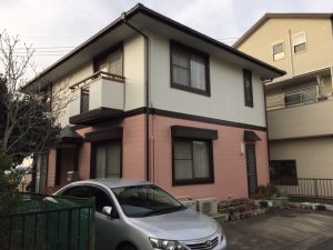 浜松市中区・S様　外壁塗装　屋根塗装工事　参考費用120万円