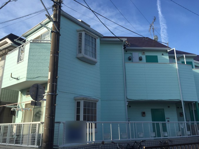 浜松市中区・アパート　外壁塗装　屋根塗装工事　