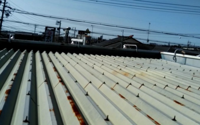 浜松市浜北区　店舗屋根塗装工事