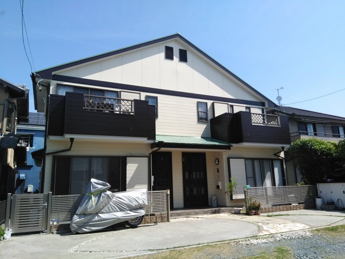 浜松市南区・Ｎ様邸　外壁･屋根塗装工事