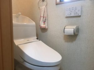 トイレ床クッションフロア交換レポート