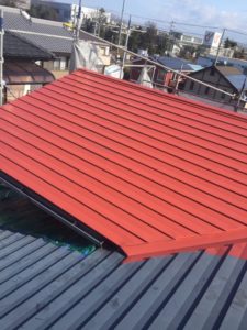 浜松市の屋根工事リフォームの事例紹介｜フッ素樹脂塗料で高い耐久性を！