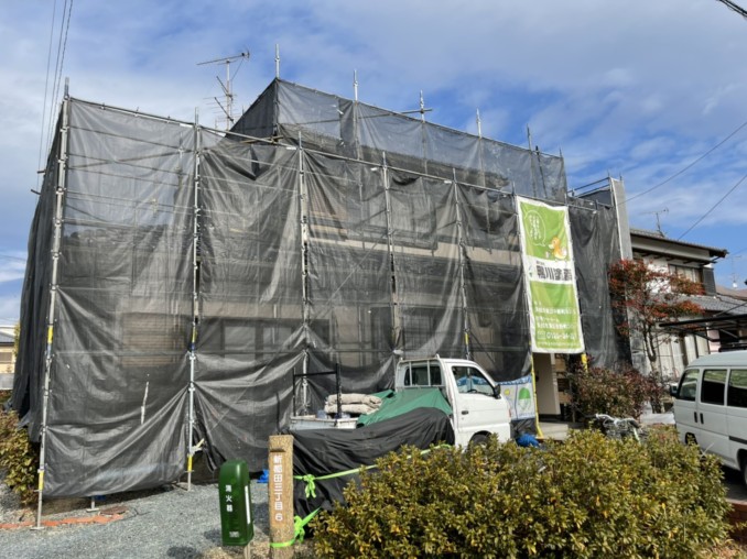 浜松市北区・K様邸の外壁塗装工事