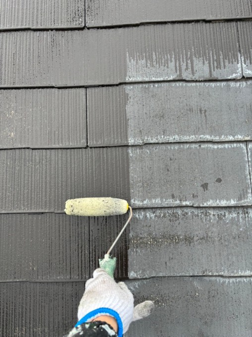 浜松市中央区（南区）で屋根の断熱塗装を行わせて頂きました