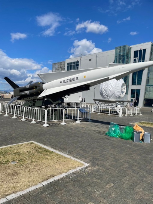 航空自衛隊　浜松広報館『エアーパーク』で展示物の塗装⑥